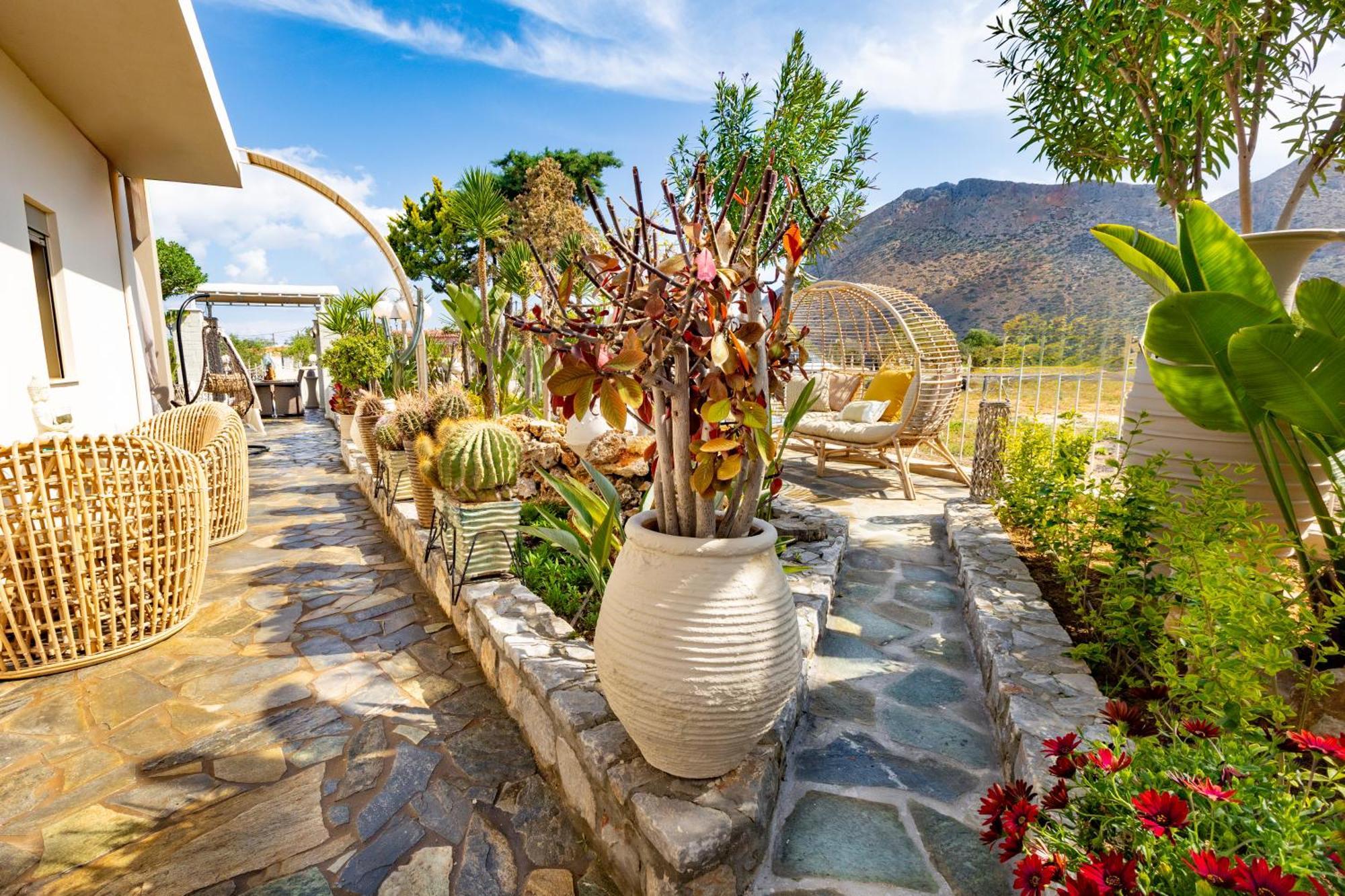 Villa Renas Secret Garden House à La Canée Extérieur photo